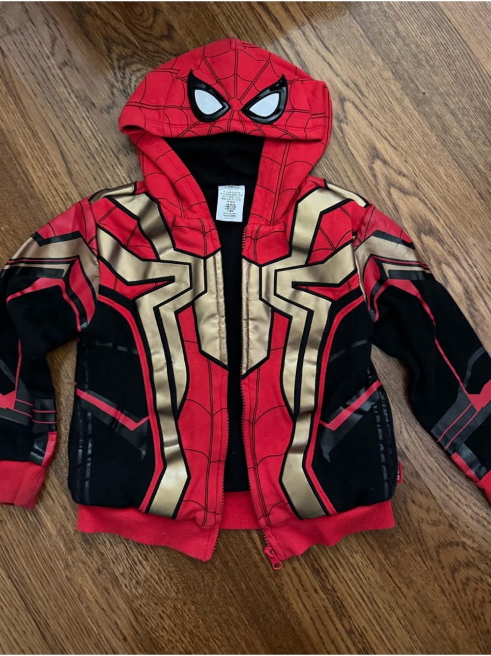 Spider-Man: No Way Home Zip Hoodie Jacket for Kids size 5/6